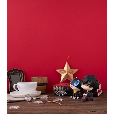PERSONA 5 THE ROYAL - Hero & Morgana (with gift) Look Up 2-Pack Megahouse PVC Figures 11 cm