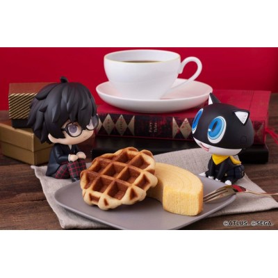 PERSONA 5 THE ROYAL - Hero & Morgana (with gift) Look Up 2-Pack Megahouse PVC Figures 11 cm