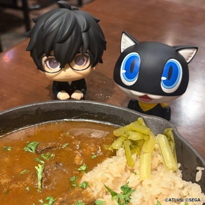 PERSONA 5 THE ROYAL - Hero & Morgana (with gift) Look Up 2-Pack Megahouse PVC Figures 11 cm