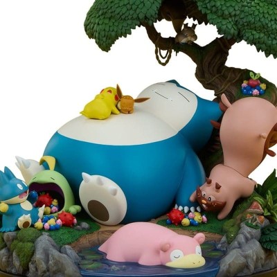 POKÉMON - Snorlax Diorama Sideshow Collectibles PVC Figure 33 cm