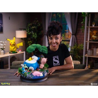 POKÉMON - Snorlax Diorama Sideshow Collectibles PVC Figure 33 cm