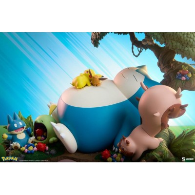 POKÉMON - Snorlax Diorama Sideshow Collectibles PVC Figure 33 cm