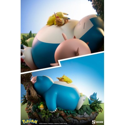 POKÉMON - Snorlax Diorama Sideshow Collectibles PVC Figure 33 cm