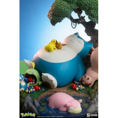 POKÉMON - Snorlax Diorama Sideshow Collectibles PVC Figure 33 cm