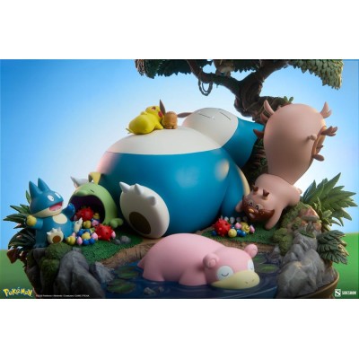 POKÉMON - Snorlax Diorama Sideshow Collectibles PVC Figure 33 cm