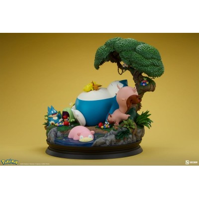 POKÉMON - Snorlax Diorama Sideshow Collectibles PVC Figure 33 cm
