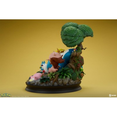 POKÉMON - Snorlax Diorama Sideshow Collectibles PVC Figure 33 cm