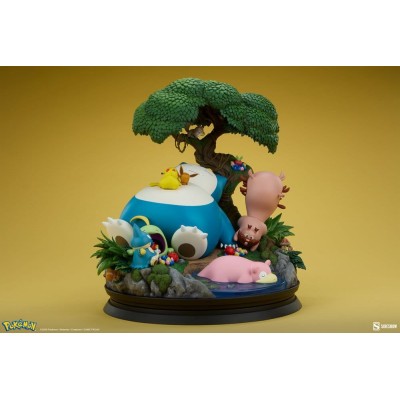 POKÉMON - Snorlax Diorama Sideshow Collectibles PVC Figure 33 cm