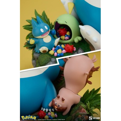 POKÉMON - Snorlax Diorama Sideshow Collectibles PVC Figure 33 cm