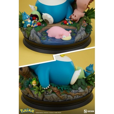 POKÉMON - Snorlax Diorama Sideshow Collectibles PVC Figure 33 cm