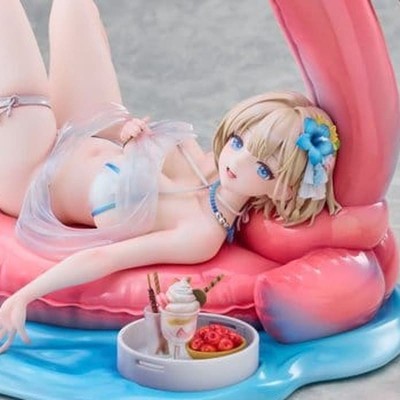 BROWN DUST 2 - Hot Summer Dream Justia 1/7 Hobby Sakura PVC Figure 16 cm