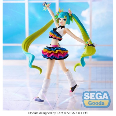HATSUNE MIKU PROJECT DIVA MEGA39'S - Hatsune Miku - Catch the Wave FIGURIZM Sega PVC Figure 25 cm