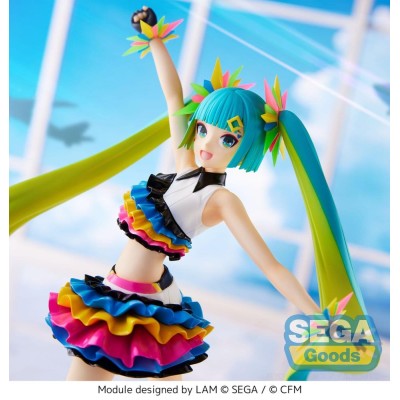 HATSUNE MIKU PROJECT DIVA MEGA39'S - Hatsune Miku - Catch the Wave FIGURIZM Sega PVC Figure 25 cm