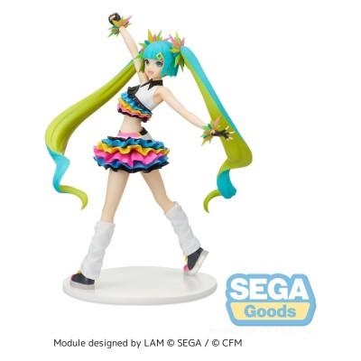 HATSUNE MIKU PROJECT DIVA MEGA39'S - Hatsune Miku - Catch the Wave FIGURIZM Sega PVC Figure 25 cm