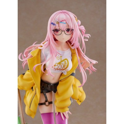 ORIGINAL CHARACTER - LimeLight Lemonade Jam Ena Harumi 1/3.5 AliceGlint PVC Figure 48 cm
