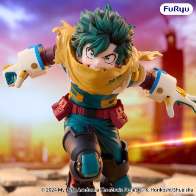 MY HERO ACADEMIA: YOU'RE NEXT - Izuku Midoriya Muchute Figure Furyu PVC Figure 16 cm