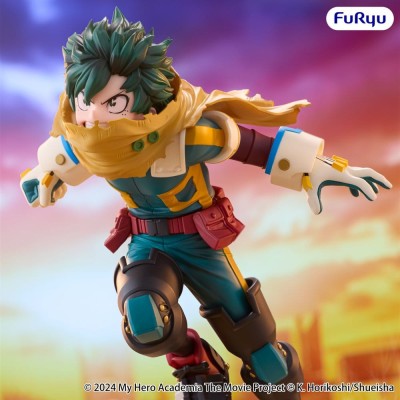 MY HERO ACADEMIA: YOU'RE NEXT - Izuku Midoriya Muchute Figure Furyu PVC Figure 16 cm