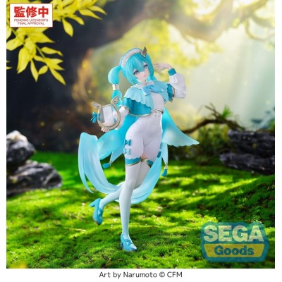 HATSUNE MIKU - Wandering Minstrel Luminasta Sega PVC Figure 21 cm