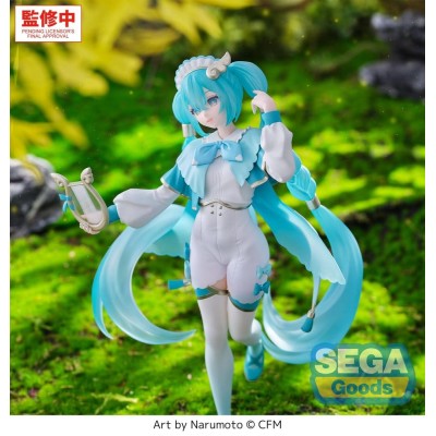 HATSUNE MIKU - Wandering Minstrel Luminasta Sega PVC Figure 21 cm