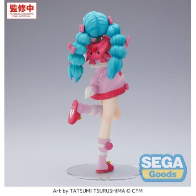 HATSUNE MIKU - Hatsune Miku Mokomoko Christmas Ver. High Premium Figure Sega PVC Figure 21 cm