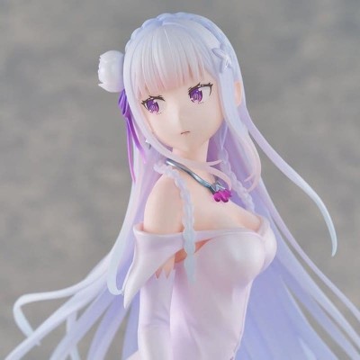 RE:ZERO - Emilia Wedding dress Ver. 1/7 Design Coco PVC Figure 24 cm