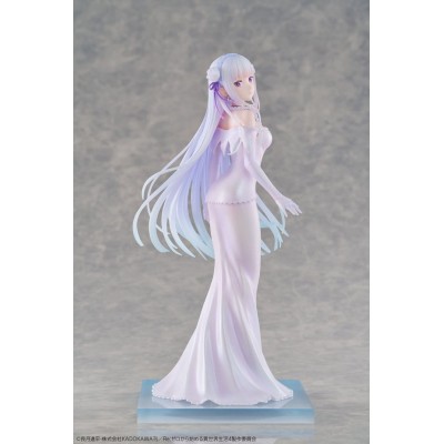 RE:ZERO - Emilia Wedding dress Ver. 1/7 Design Coco PVC Figure 24 cm