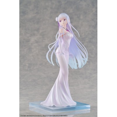 RE:ZERO - Emilia Wedding dress Ver. 1/7 Design Coco PVC Figure 24 cm