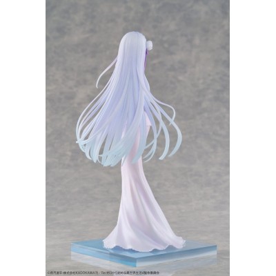 RE:ZERO - Emilia Wedding dress Ver. 1/7 Design Coco PVC Figure 24 cm