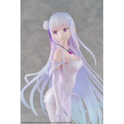 RE:ZERO - Emilia Wedding dress Ver. 1/7 Design Coco PVC Figure 24 cm
