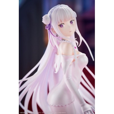 RE:ZERO - Emilia Wedding dress Ver. 1/7 Design Coco PVC Figure 24 cm