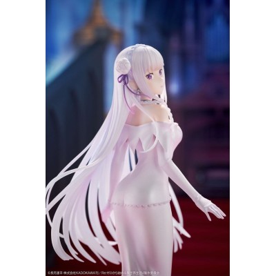 RE:ZERO - Emilia Wedding dress Ver. 1/7 Design Coco PVC Figure 24 cm