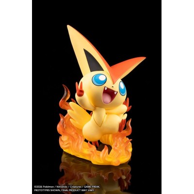 POKÉMON - Hilbert with Victini ARTFX J 1/8 Kotobukiya PVC Figure 20 cm