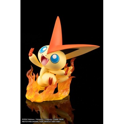 POKÉMON - Hilbert with Victini ARTFX J 1/8 Kotobukiya PVC Figure 20 cm