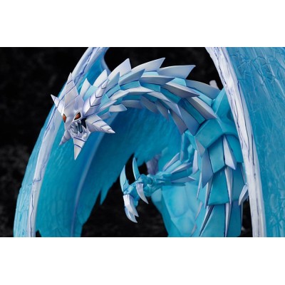 YU-GI-OH! CARD GAME - Brionac, Dragon of the Ice Barrier Monster Figure Collection Amakuni PVC Figure 26 cm