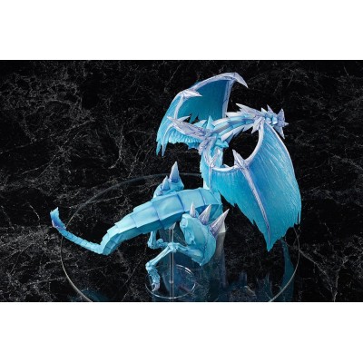 YU-GI-OH! CARD GAME - Brionac, Dragon of the Ice Barrier Monster Figure Collection Amakuni PVC Figure 26 cm