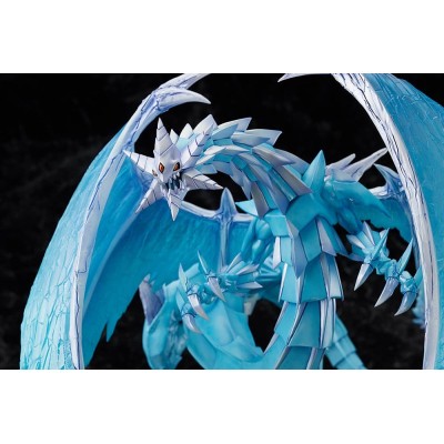 YU-GI-OH! CARD GAME - Brionac, Dragon of the Ice Barrier Monster Figure Collection Amakuni PVC Figure 26 cm