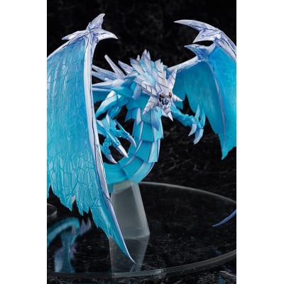 YU-GI-OH! CARD GAME - Brionac, Dragon of the Ice Barrier Monster Figure Collection Amakuni PVC Figure 26 cm