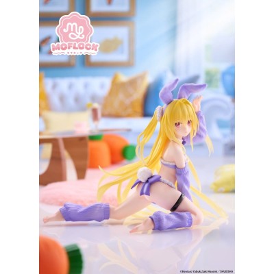 TO LOVE-RU DARKNESS - Golden Darkness (Fluffy Bunny Ver.) MOFLOCK Taito PVC Figure 13 cm