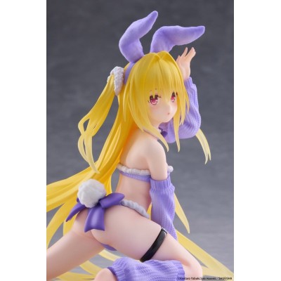 TO LOVE-RU DARKNESS - Golden Darkness (Fluffy Bunny Ver.) MOFLOCK Taito PVC Figure 13 cm