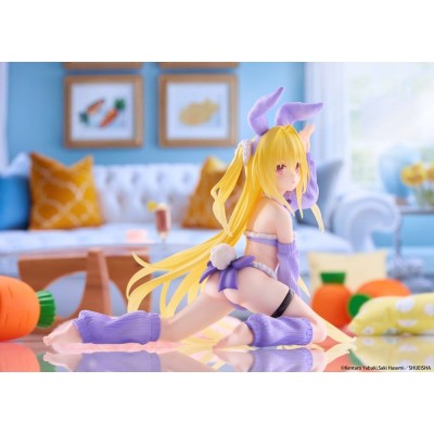 TO LOVE-RU DARKNESS - Golden Darkness (Fluffy Bunny Ver.) MOFLOCK Taito PVC Figure 13 cm