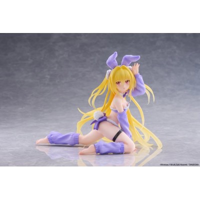 TO LOVE-RU DARKNESS - Golden Darkness (Fluffy Bunny Ver.) MOFLOCK Taito PVC Figure 13 cm