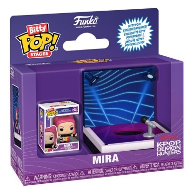 KPOP DEMON HUNTERS - Mira Bitty POP! Stages Funko Vinyl Figure 2,5 cm