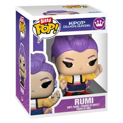 KPOP DEMON HUNTERS - Rumi Bitty POP! Stages Funko Vinyl Figure 2,5 cm