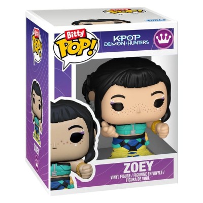 KPOP DEMON HUNTERS - Zoey Bitty POP! Stages Funko Vinyl Figure 2,5 cm