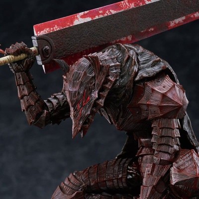 BERSERK - Guts (Berserker Armor) Bloody Paint Ver. L Size Pop Up Parade PVC Figure 28 cm