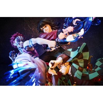 DEMON SLAYER - Tanjiro Kamado & Giyu Tomioka & Akaza Aniplex PVC Figure 13 cm