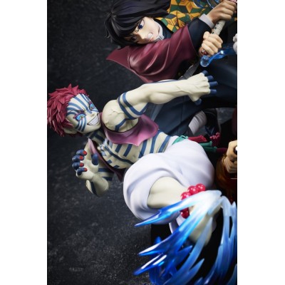 DEMON SLAYER - Tanjiro Kamado & Giyu Tomioka & Akaza Aniplex PVC Figure 13 cm