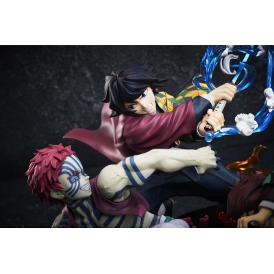 DEMON SLAYER - Tanjiro Kamado & Giyu Tomioka & Akaza Aniplex PVC Figure 13 cm