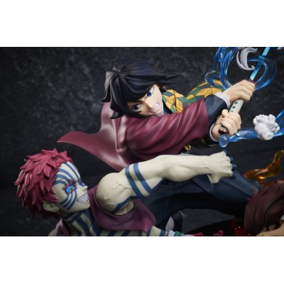 DEMON SLAYER - Tanjiro Kamado & Giyu Tomioka & Akaza Aniplex PVC Figure 13 cm