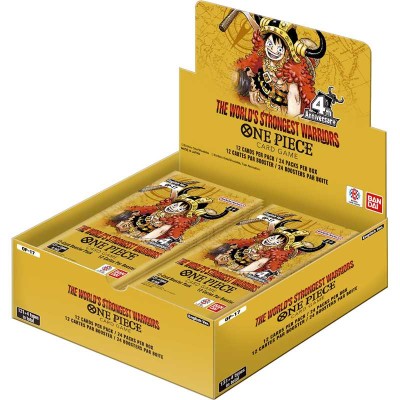 ONE PIECE CARD GAME OP-17 Box - Pacco completo ENG (24 bustine) Massimo 1 box per persona